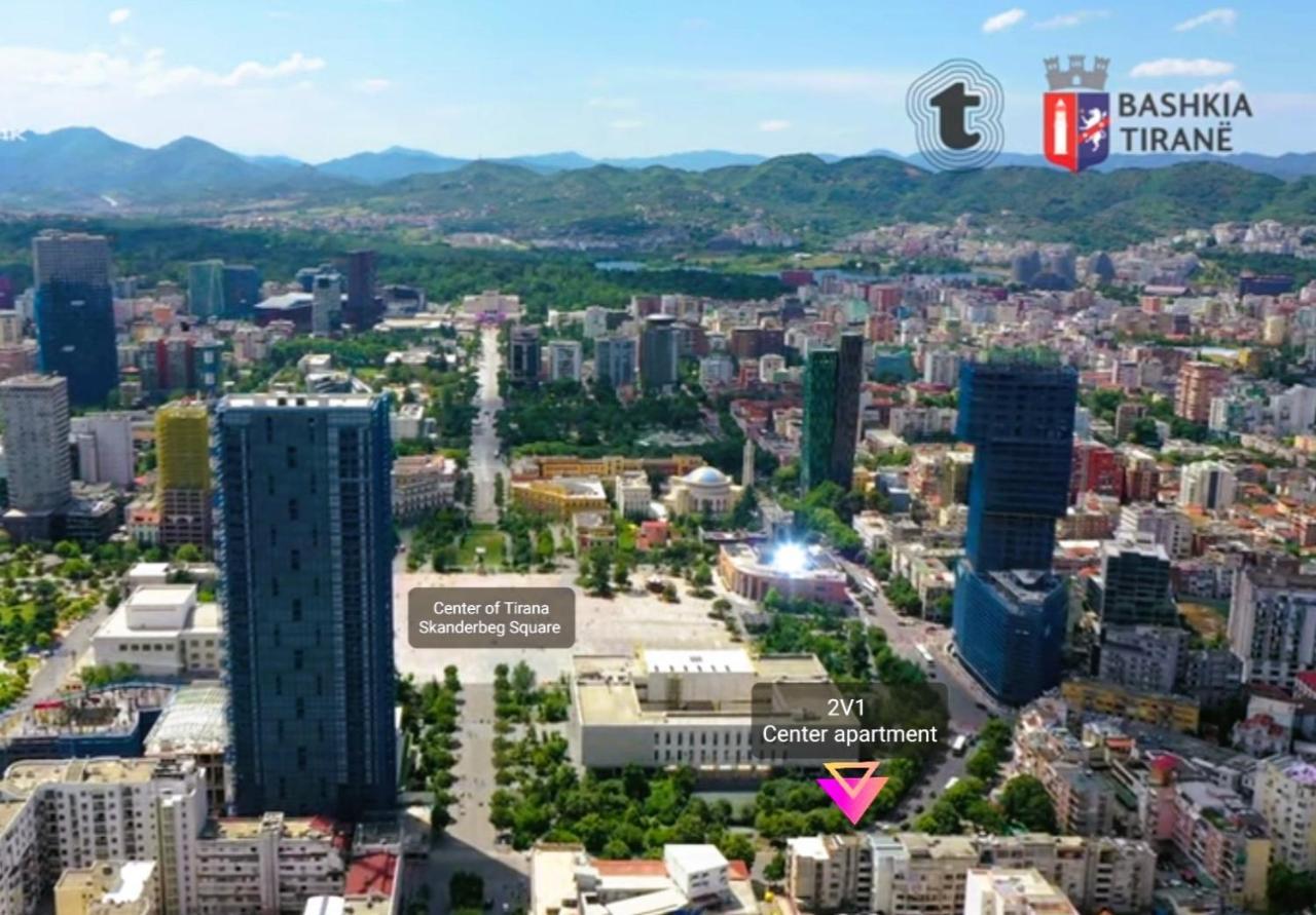 2V1 - Center Apartment 4 Tirana Zewnętrze zdjęcie